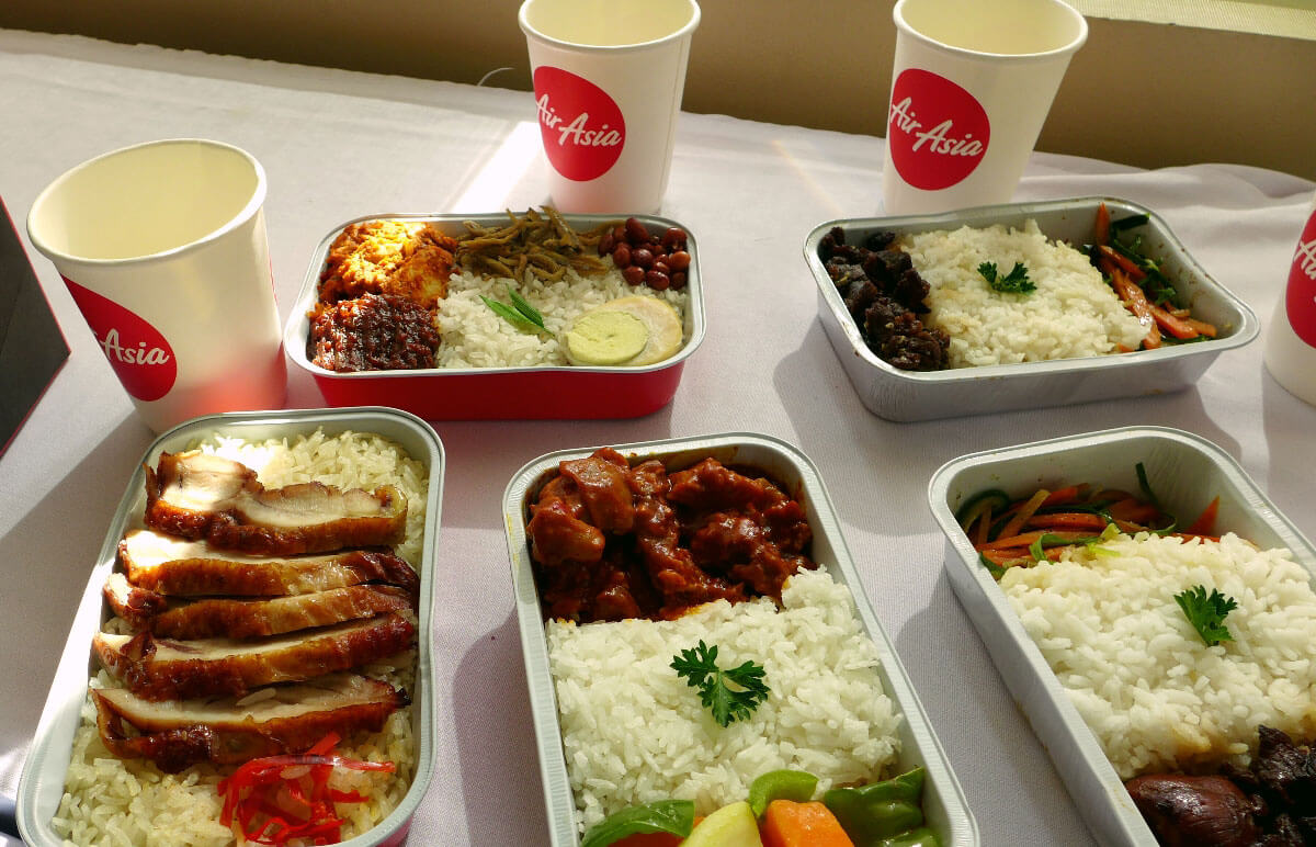 AirAsia hot meals