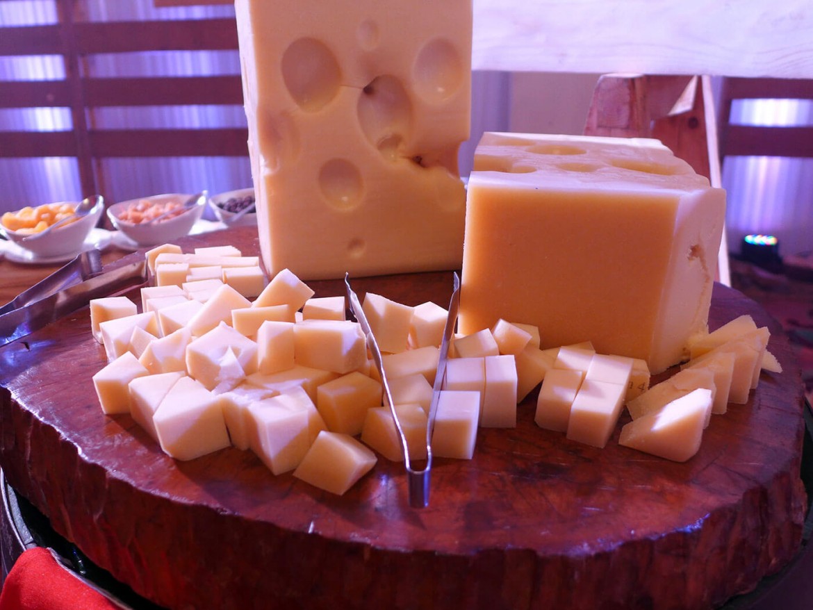 NIGHT OF CHEESE. With Swiss cuisine known for its cheese, the fare was aplenty during the celebration.