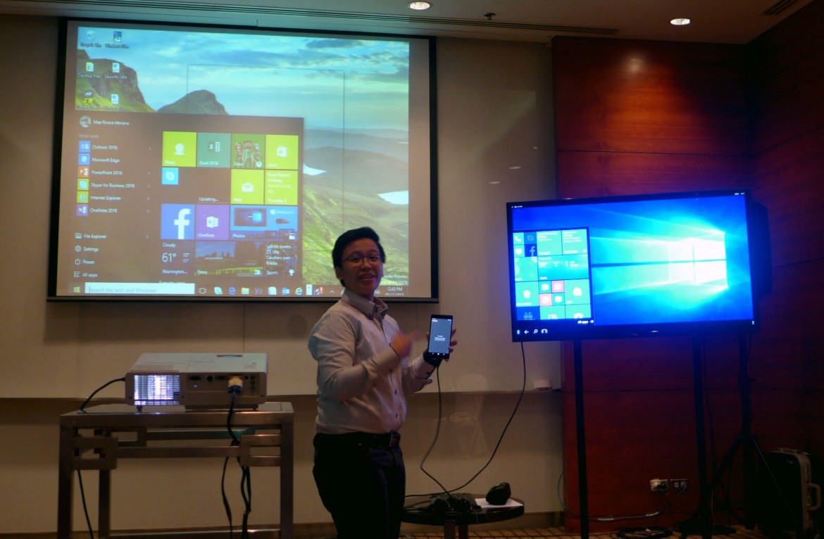 Windows 10 Cebu launch demo