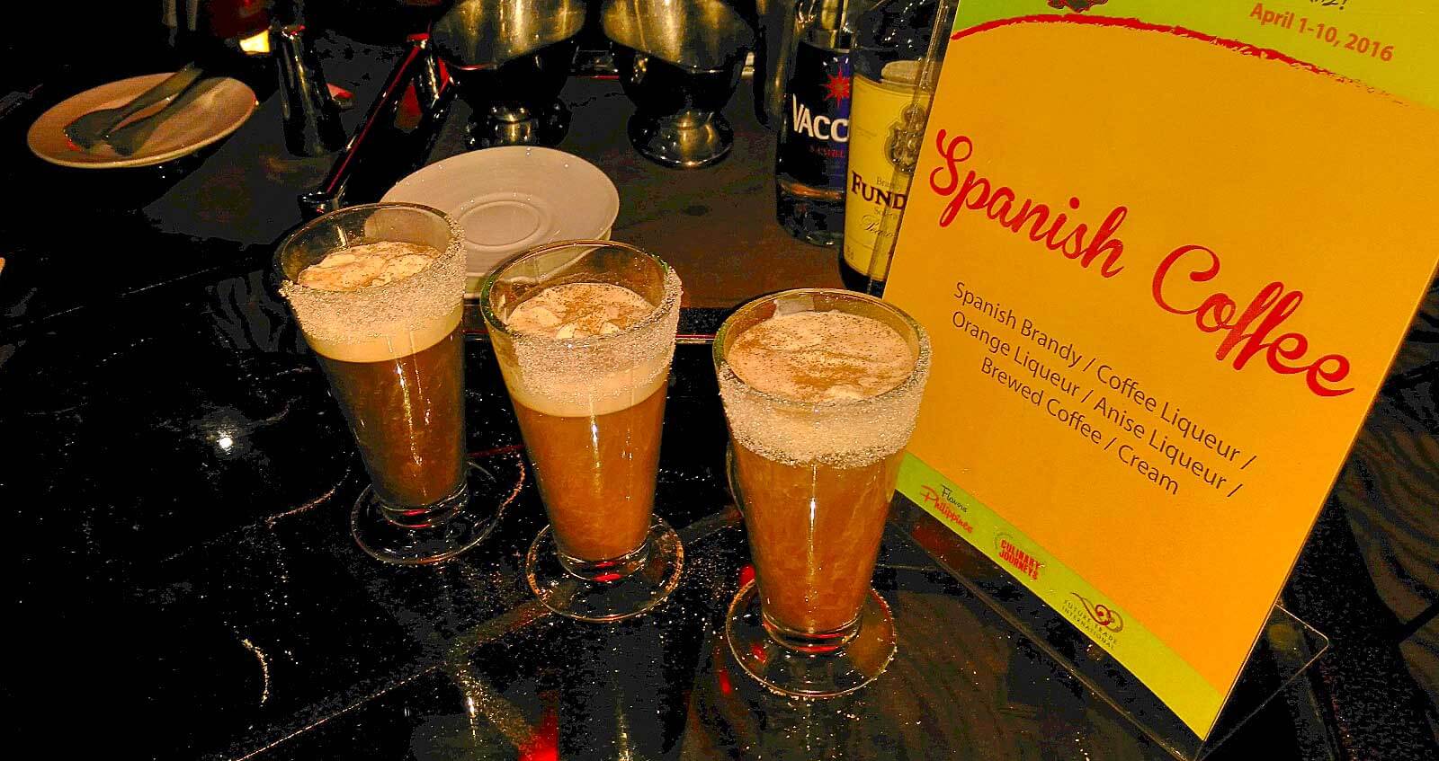 Sabores de Espana Spanish coffee