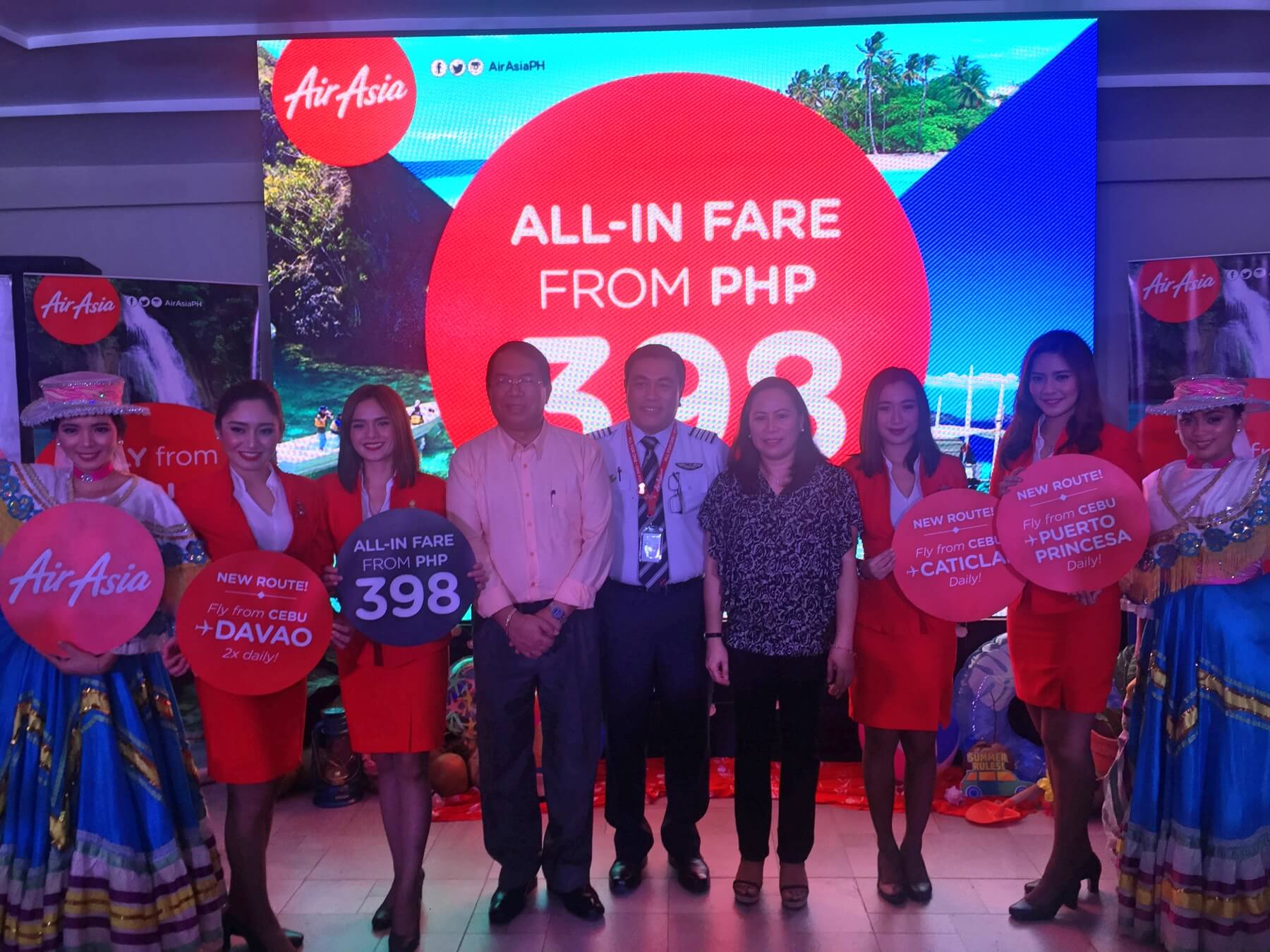 AirAsia new routes launch Cebu