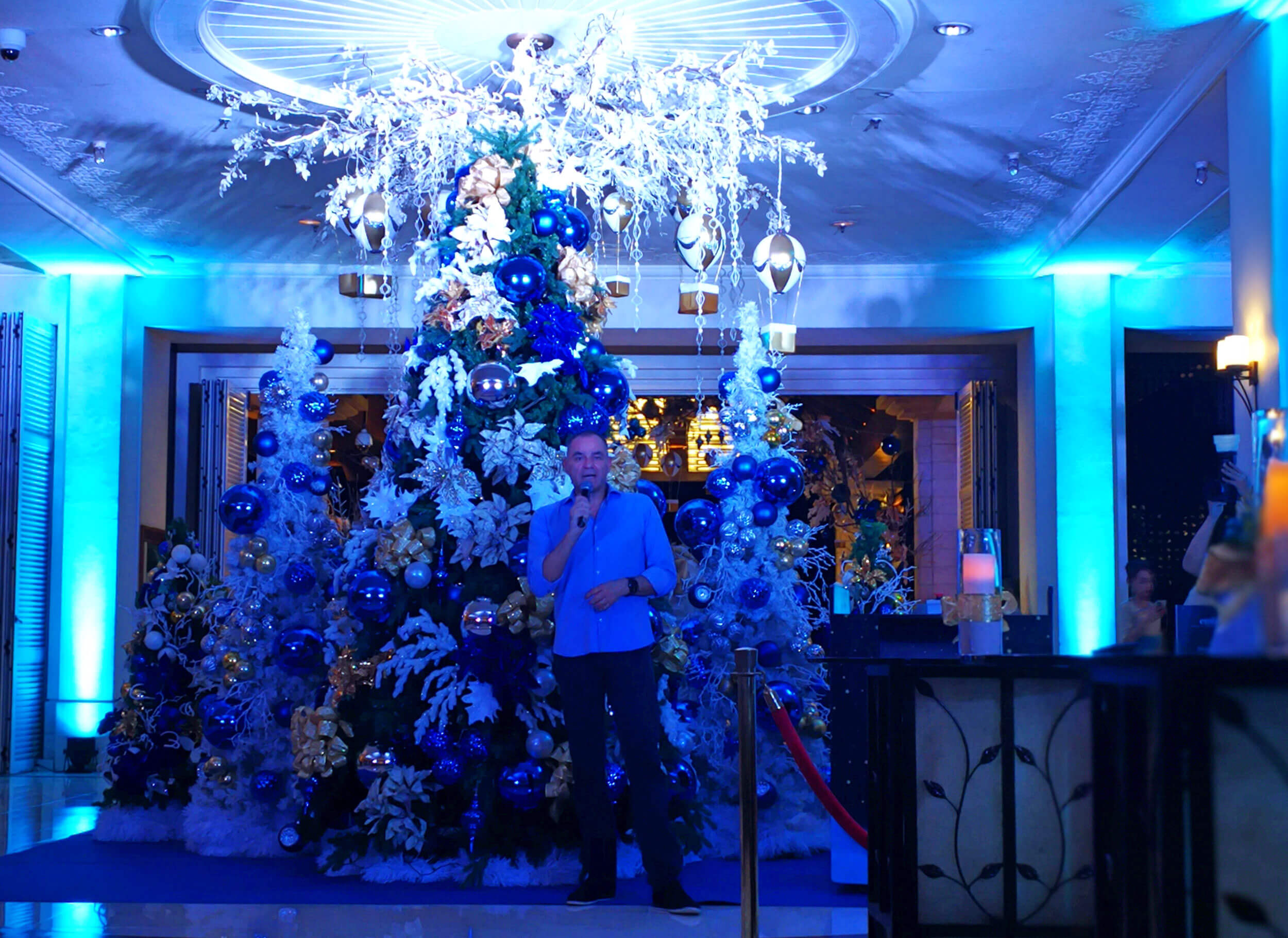 Shangri-La’s Mactan Resort & Spa, Cebu tree lighting