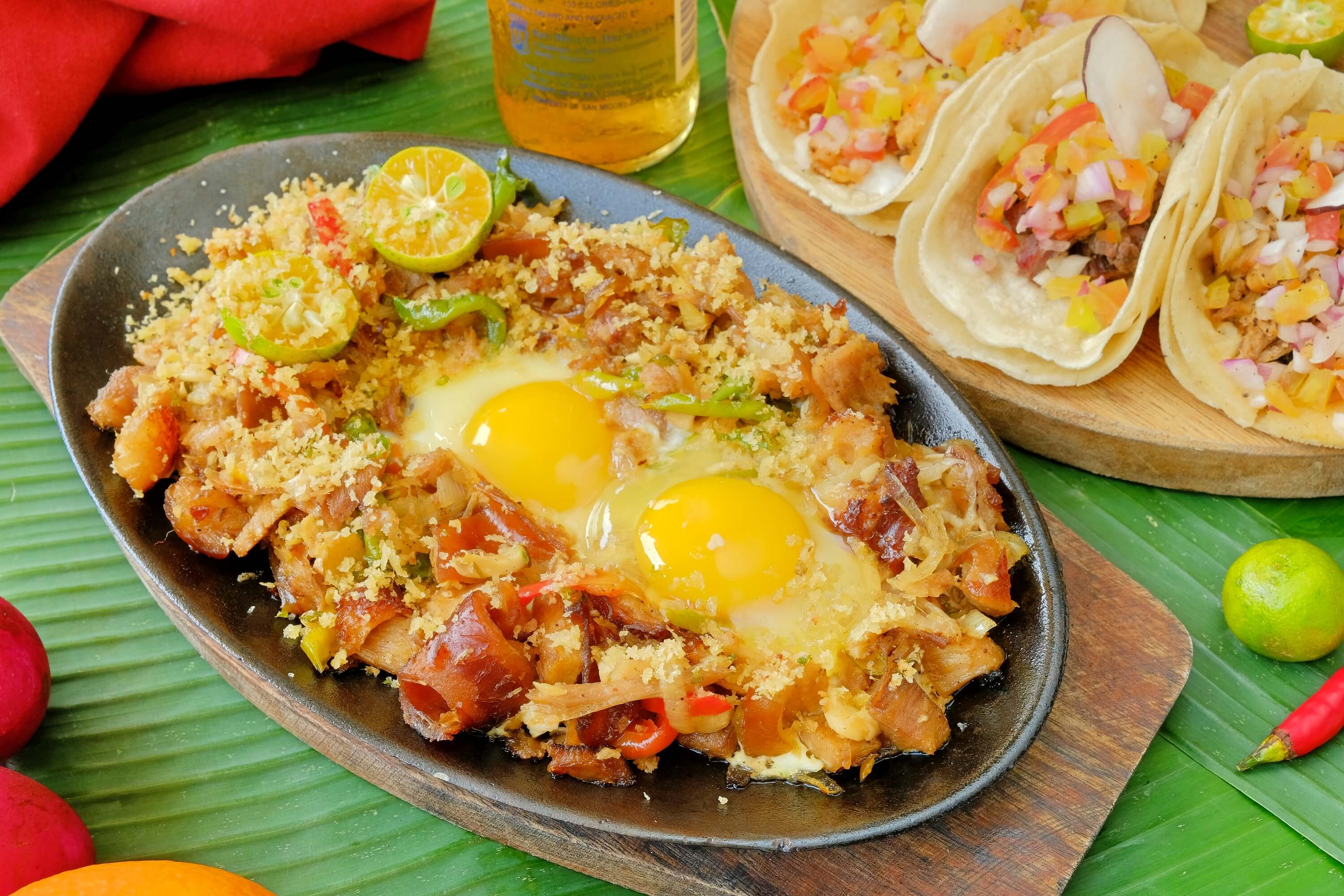 Lechon sisig by KKB Seafood.