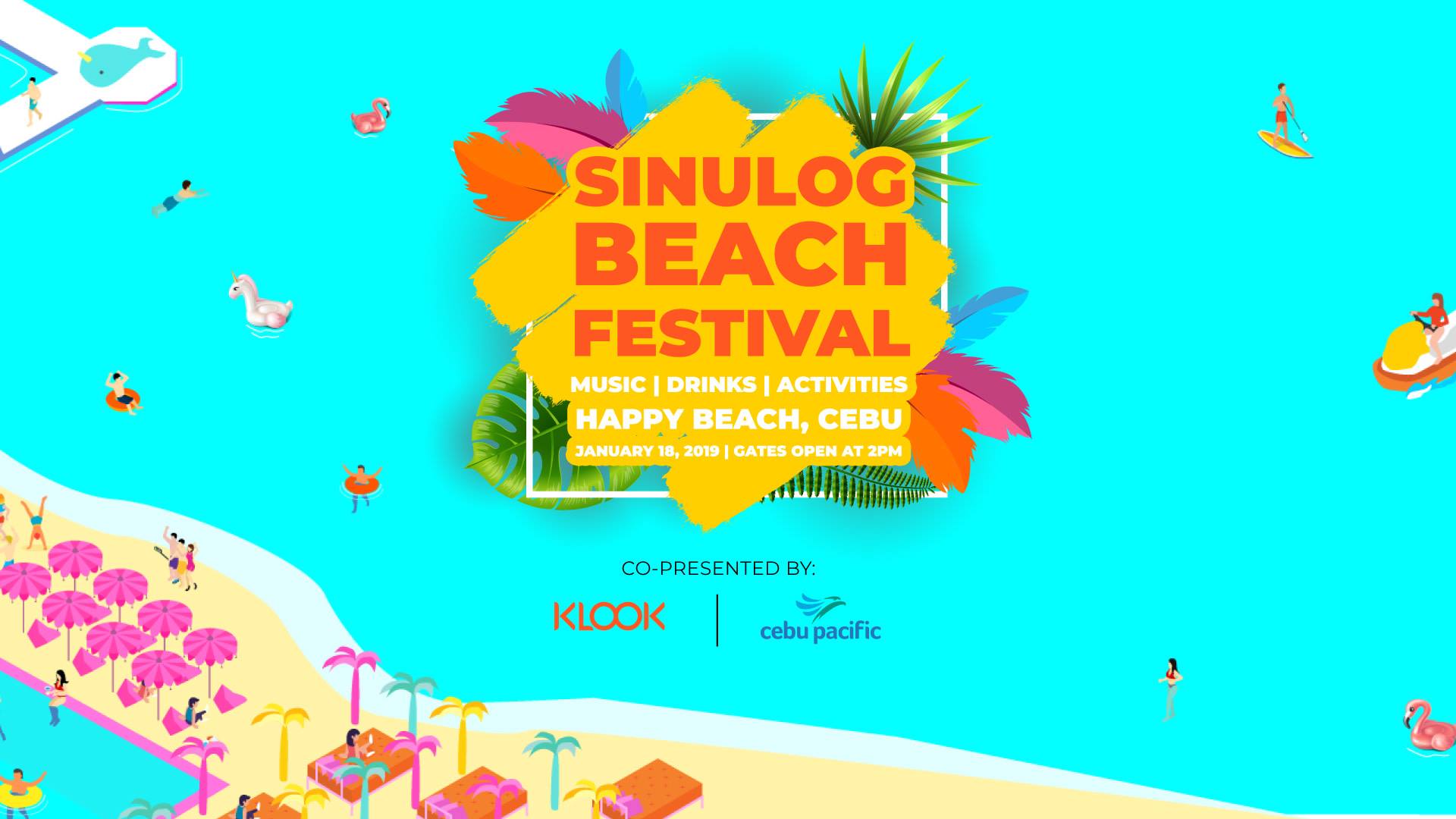 Klook Sinulog Beach Festival