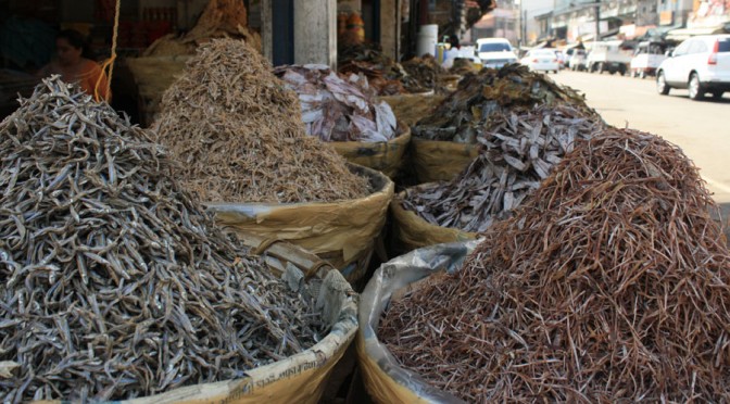 Taboan buwad (dried fish)