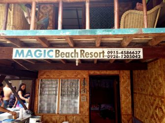 Magic Beach Resort on Lambug, Badian.