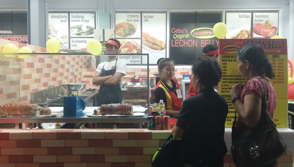 The Cebu Lechon Belly branch in SM Hypermarket Cebu is one of 30 operating nationwide.