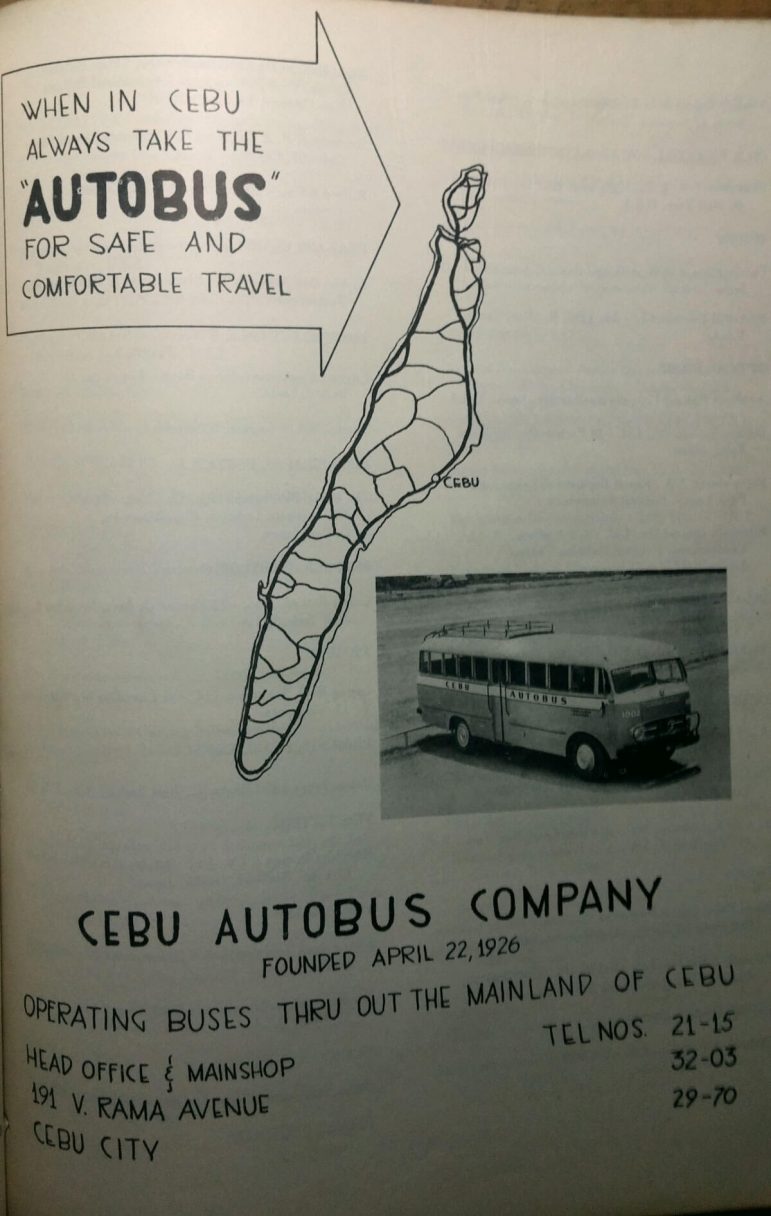 Cebu Autobus Company Ad