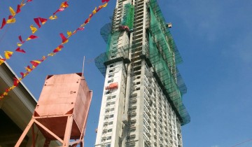 Cebu’s tallest building Horizons 101 marks milestone