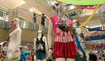 Sinulog fashion: Cut and style shirts at Islands Souvenirs or do it yourself