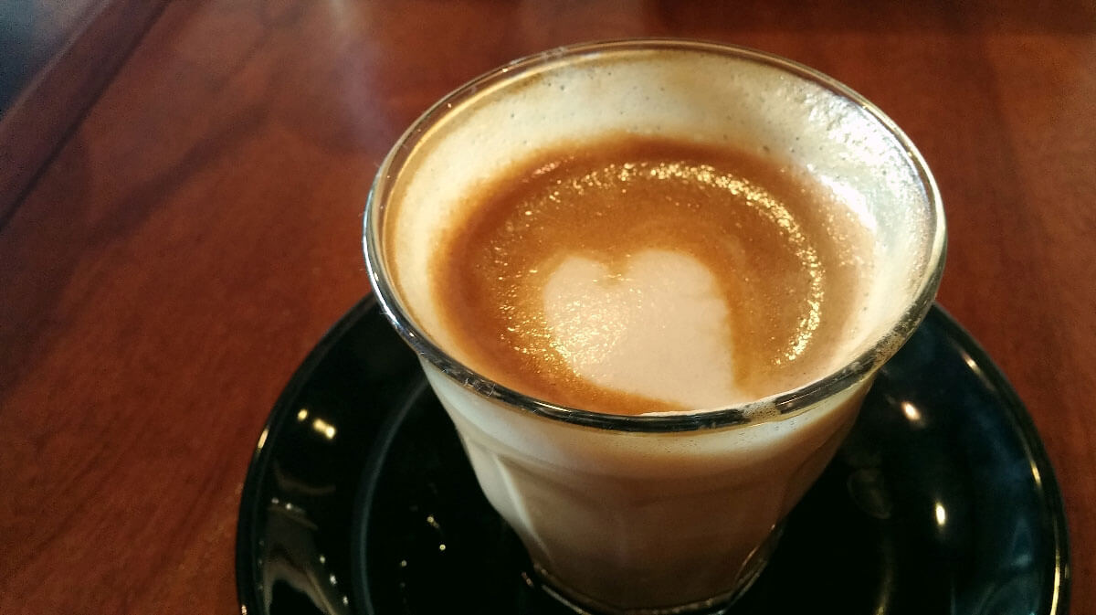 Piccolo Latte. Yolk sources its beans from the Dutch Colony Coffee Co. in Singapore