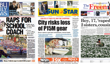 Cebu News Digest: Feb. 27, 2015: 7 men involved in shooting that killed German: task force; 17-year-old accused of raping 3 girls