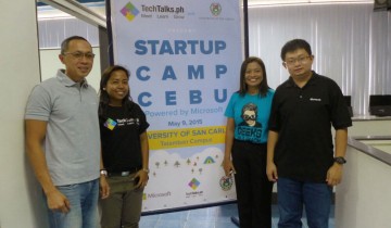 Microsoft, TechTalks.ph boost startups with free tools, seminars in Startup Camp series