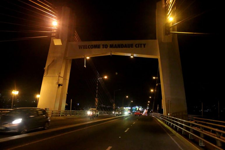 Marcelo Fernan Bridge closure
