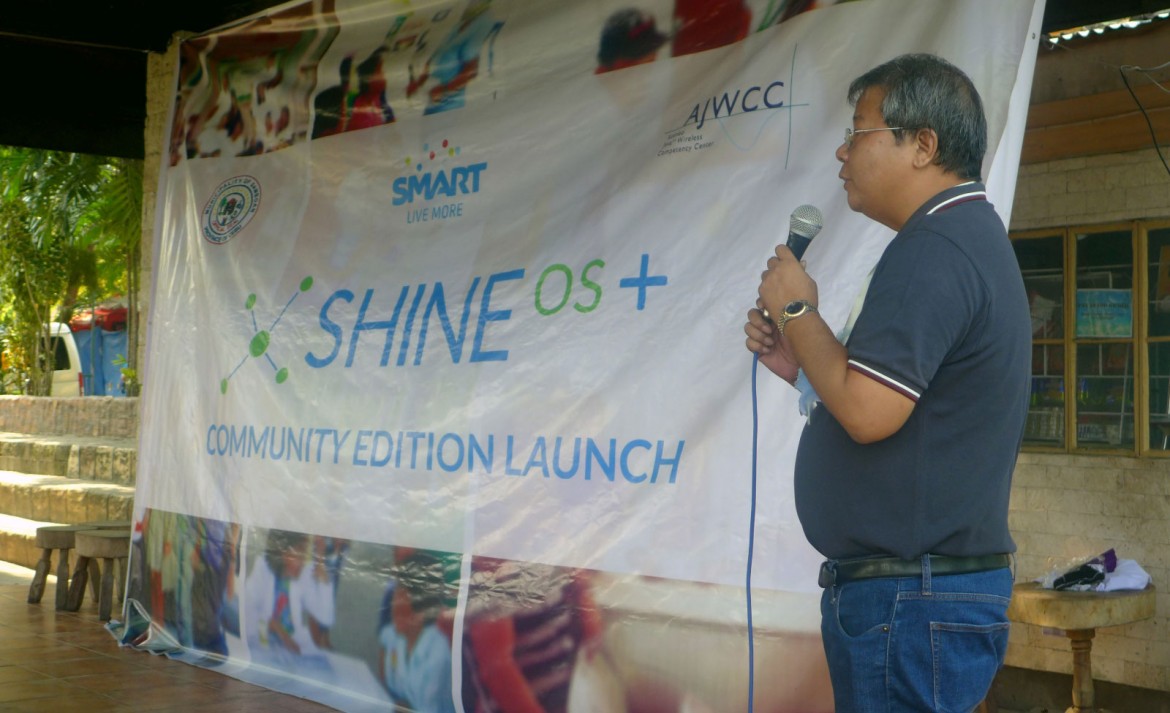 SHINE OS+ launch in Samboan
