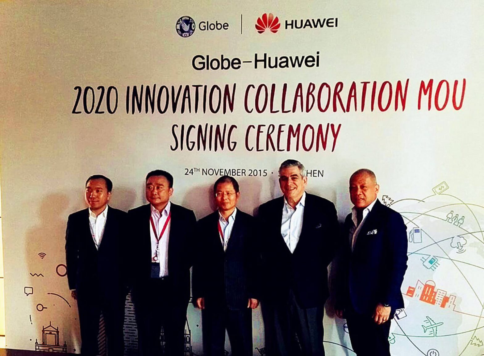 Globe signs deal with Huawei to expand mobile network, elevate PH internet experience