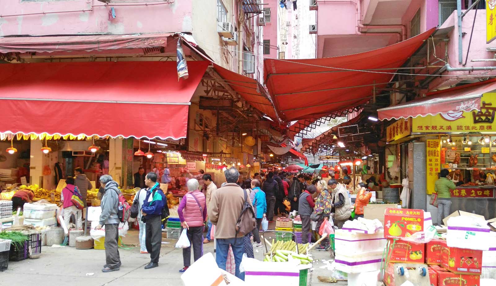 Mong Kok street market