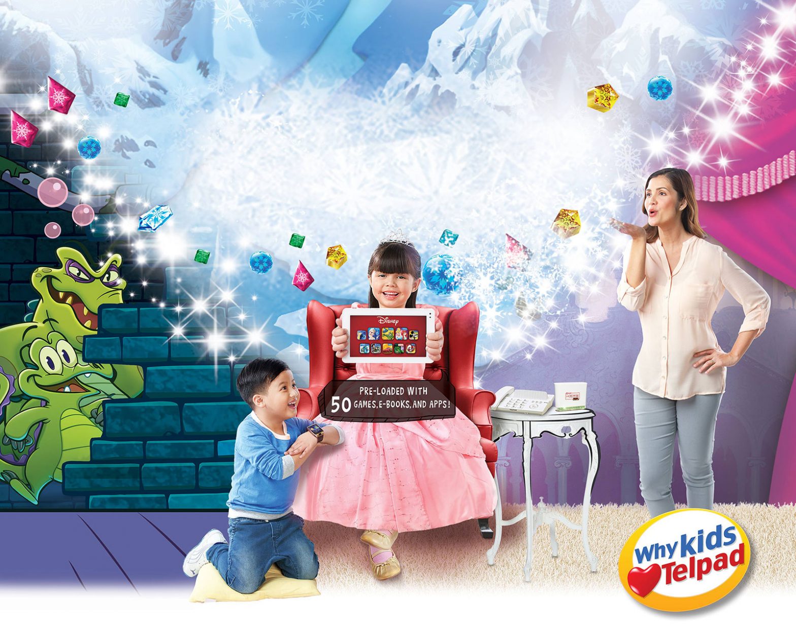 PLDT HOME Telpad boosts content offerings with Disney games, e-books, apps