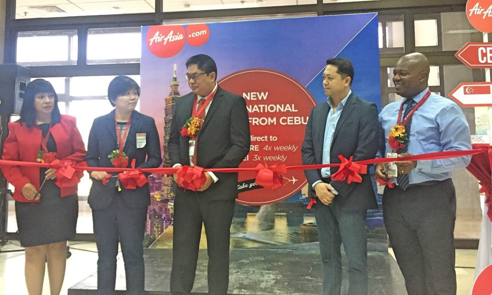 AirAsia launches new Cebu flights to Singapore, Taipei