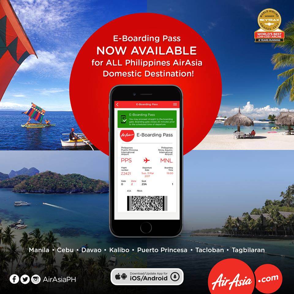 AirAsia’s e-boarding pass now available in all domestic flights