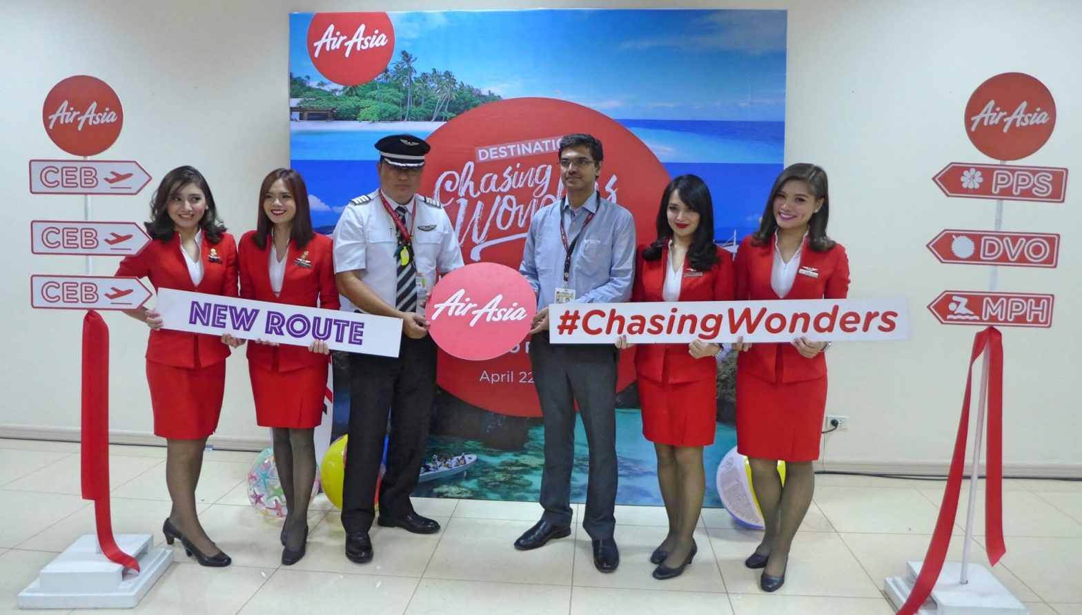 AirAsia starts new flights, connects Cebu, Davao, Palawan, Boracay, Clark