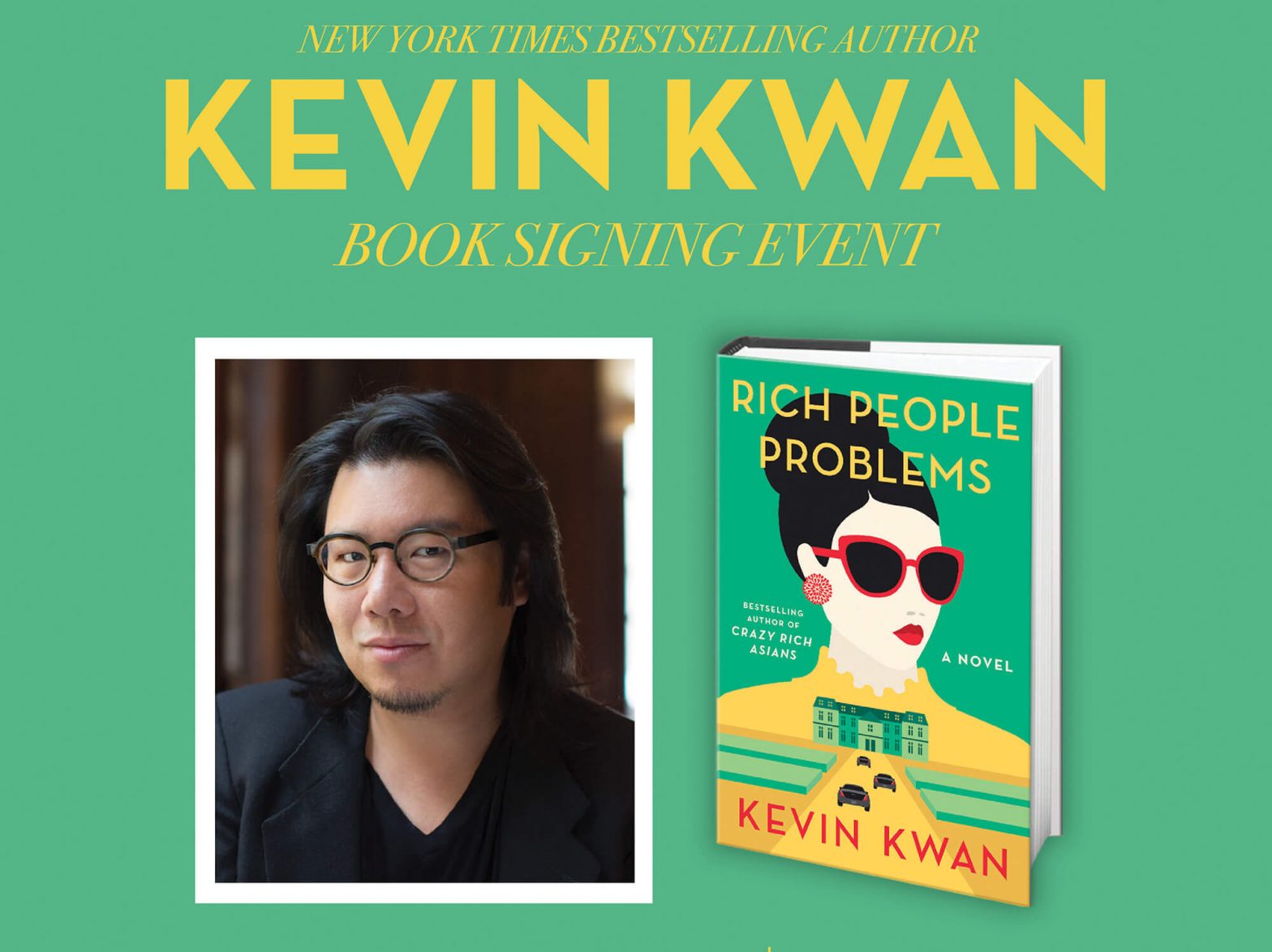 National Book Store brings Kevin Kwan to Cebu on August 27