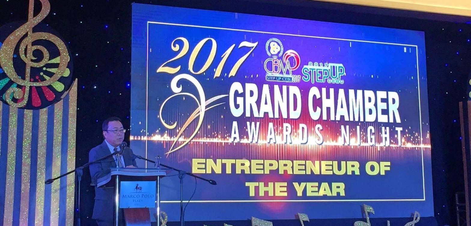 Cebu Landmasters CEO Joe Soberano is Ernst and Young’s Philippines Industry Entrepreneur of the Year