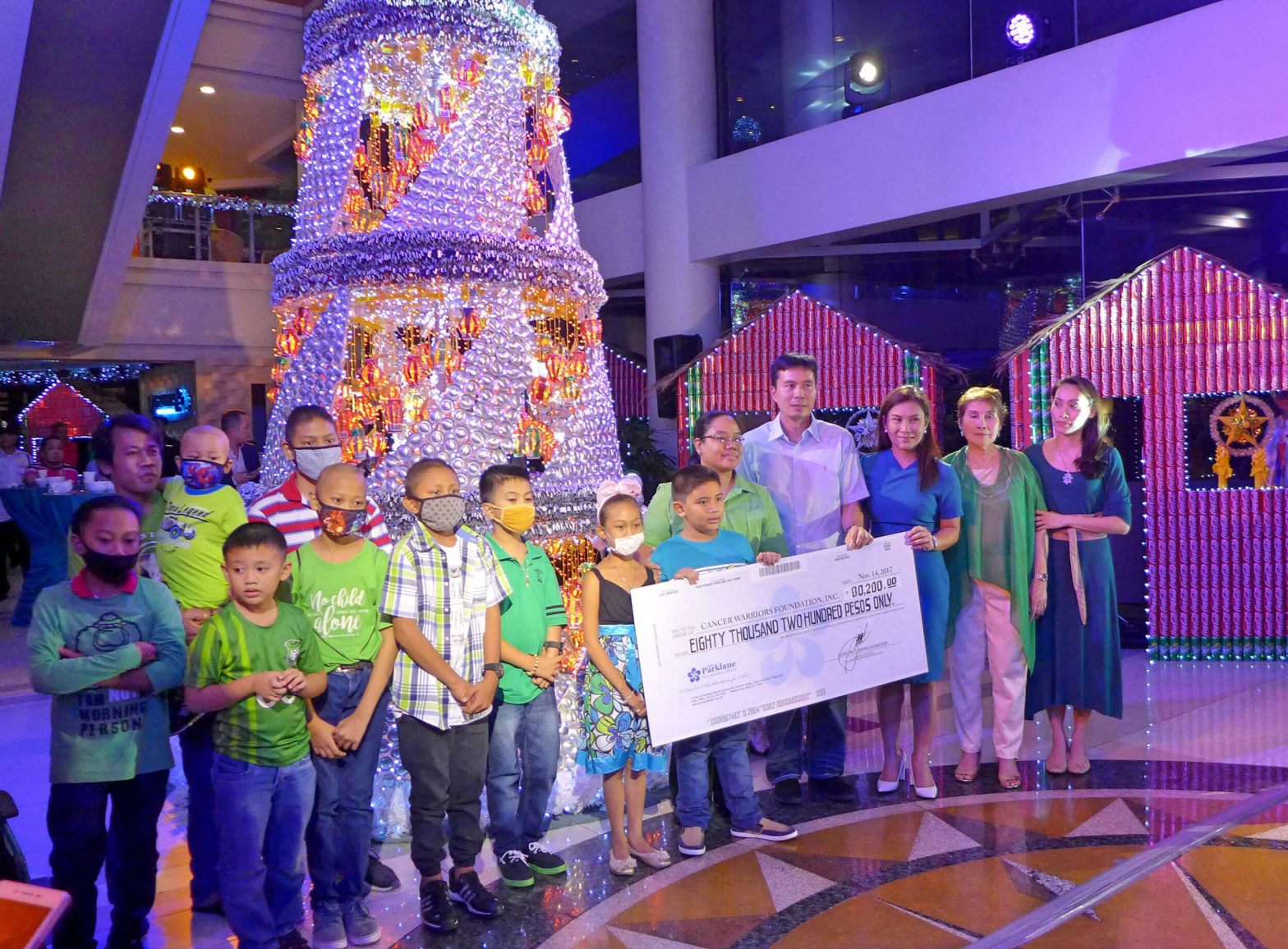 Cebu Parklane goes green, gives hope, saves lives this Christmas