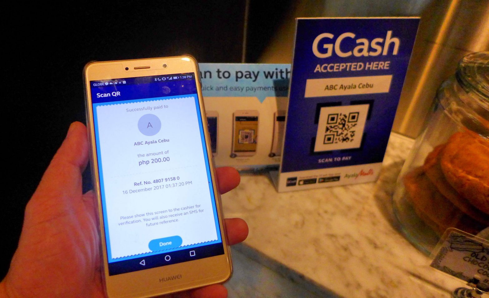 With GCash Scan To Pay, transactions are quick, cashless