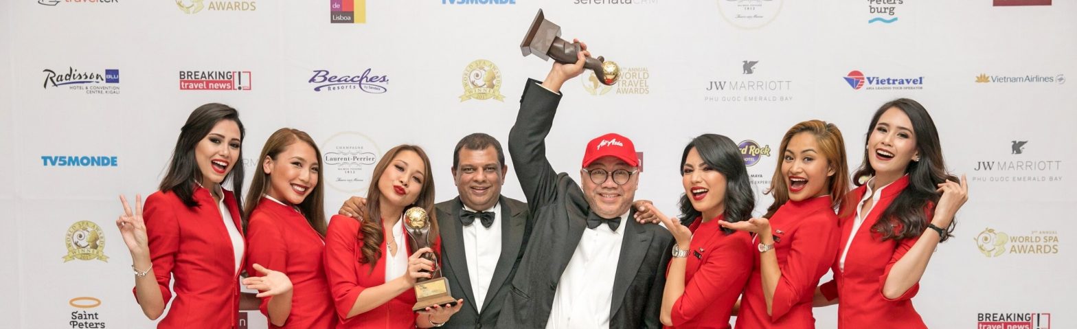 AirAsia wins 2 awards at 2017 World Travel Awards