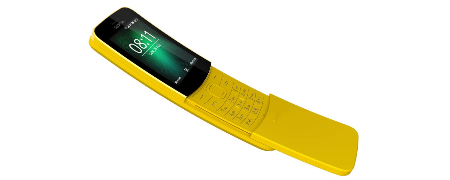 Slide to talk with the reloaded Nokia 8110 4G