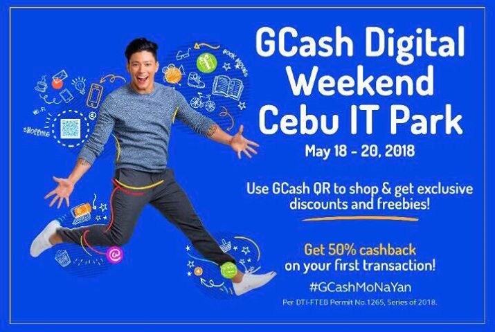 Gcash QR scan to pay Cebu Digital Weekend Cebu IT Park
