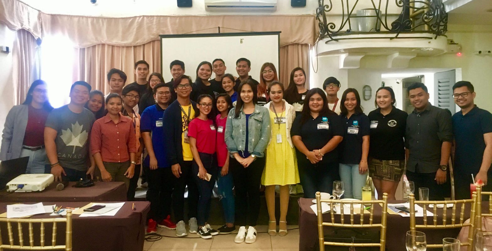 Cebu City student council heads undergo workshop to improve leadership skills