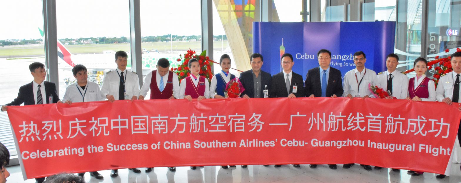 Mactan Cebu Airport welcomes China Southern Airlines, Juneyao Airlines