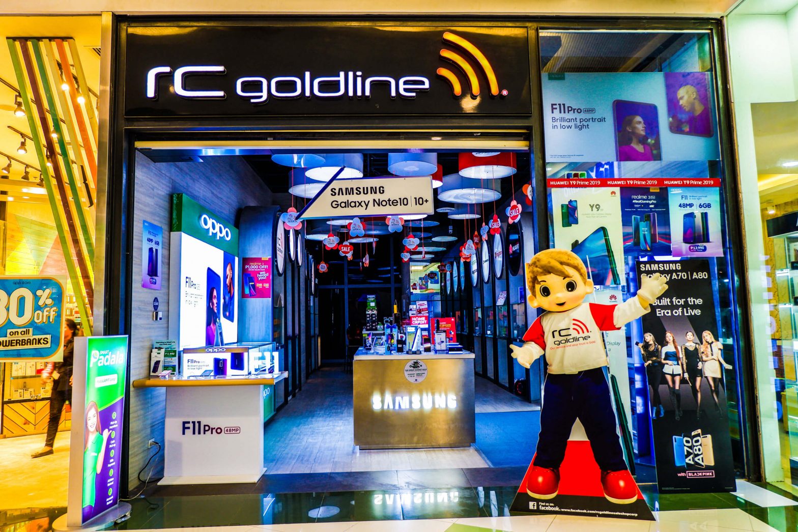 Mall Rover: Trust RC Goldline with your cellphone, gadget needs