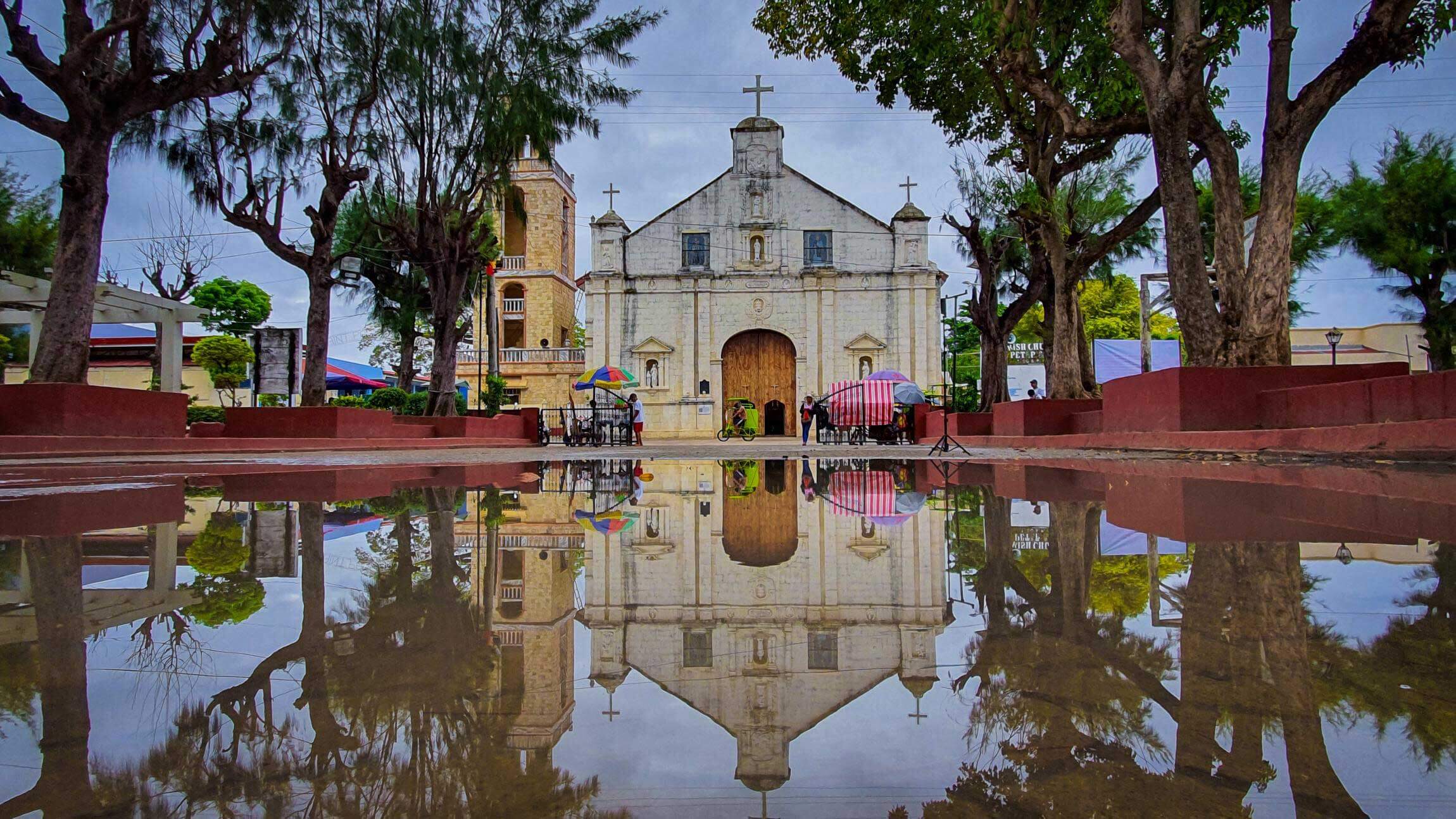 IN BANTAYAN. The Saints Peter and Paul Parish in Bantayan is among the heritage churches featured in the mobile exhibit.