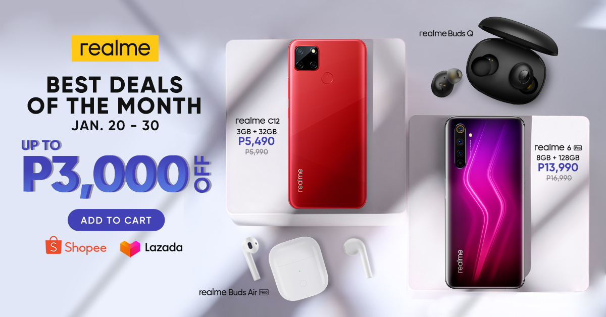 realme kickstarts 2021 with the best deals of the month