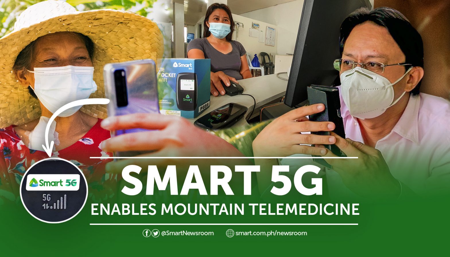 Smart’s 5G site in Argao enables mountain telemedicine, brings help and hope