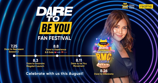 PH’s no. 1 smartphone brand realme celebrates Dare To Be You Global Fan Fest this month