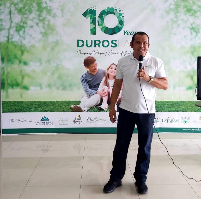 10TH YEAR. Duros Land Properties, Inc. Sales Director Allan Ballesteros talks about the company’s milestones as it marks its 10th year.