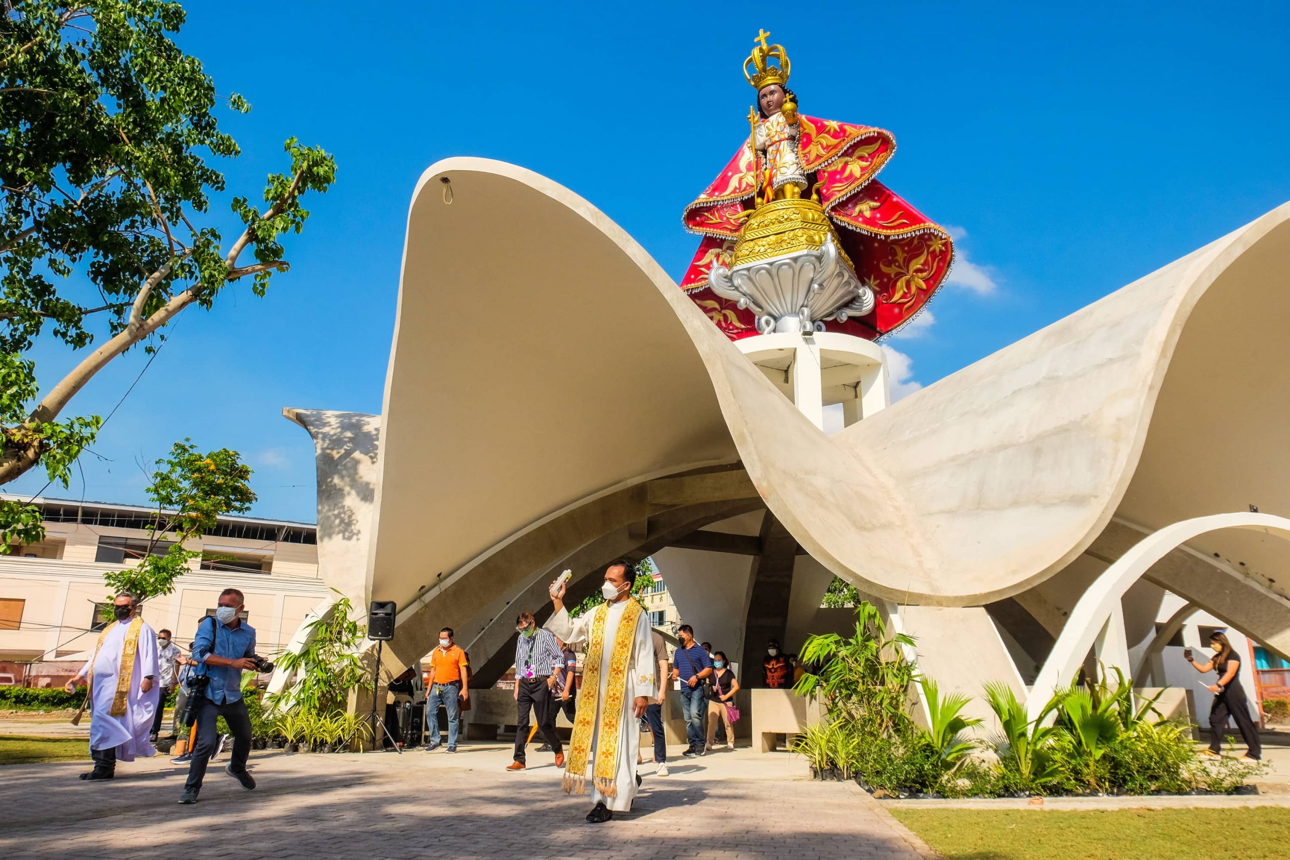 Grand Sto. Niño icon rises in Cebu City’s Senior Citizens’ Park