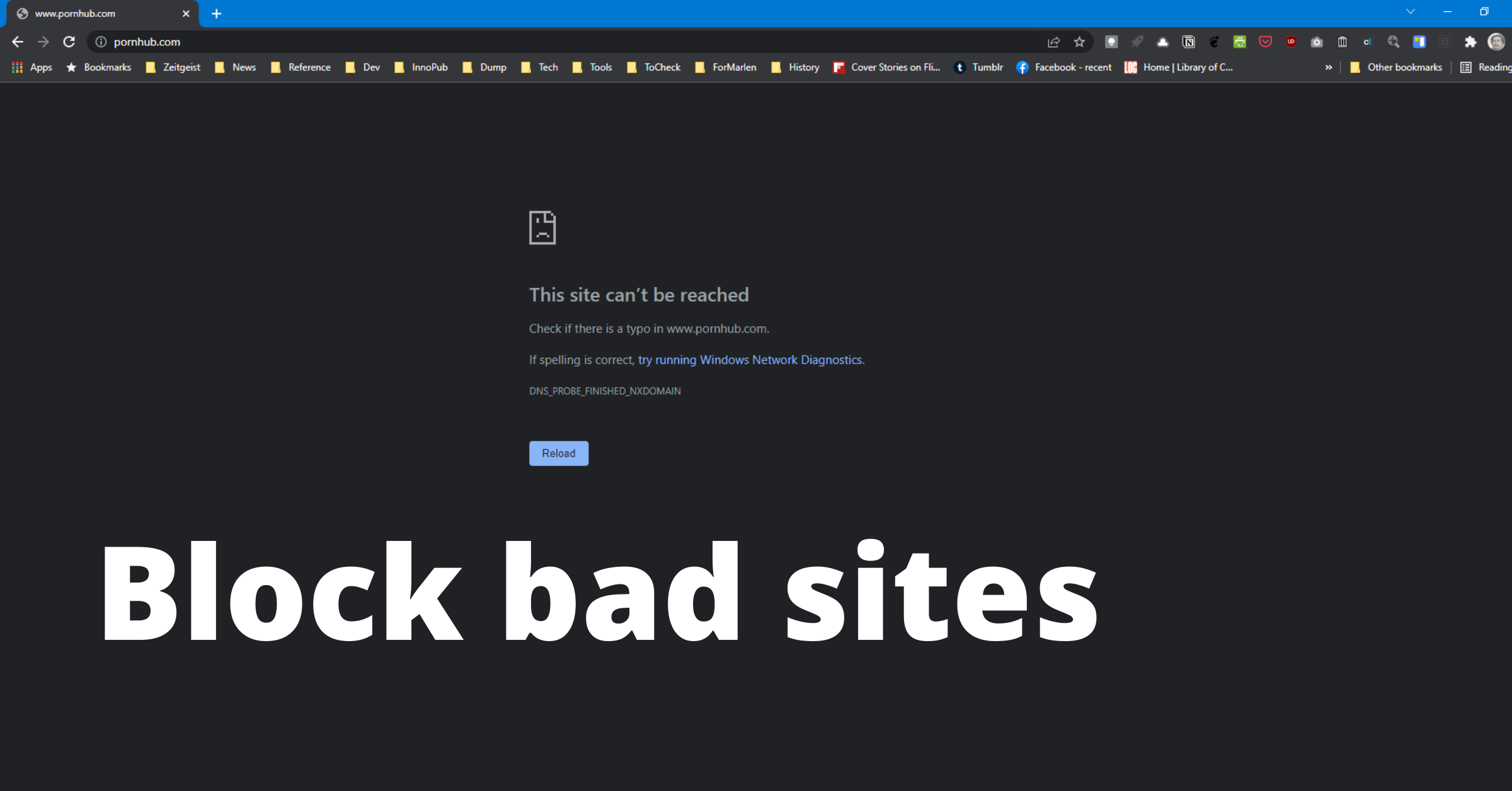 Dark porn site