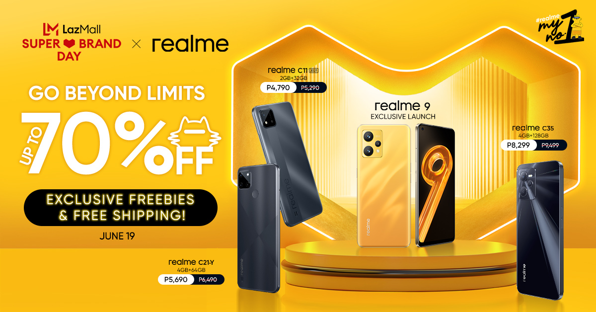 #realmeMyNumber1: Enjoy up to 70% off this Super Brand Day sale on June 19!